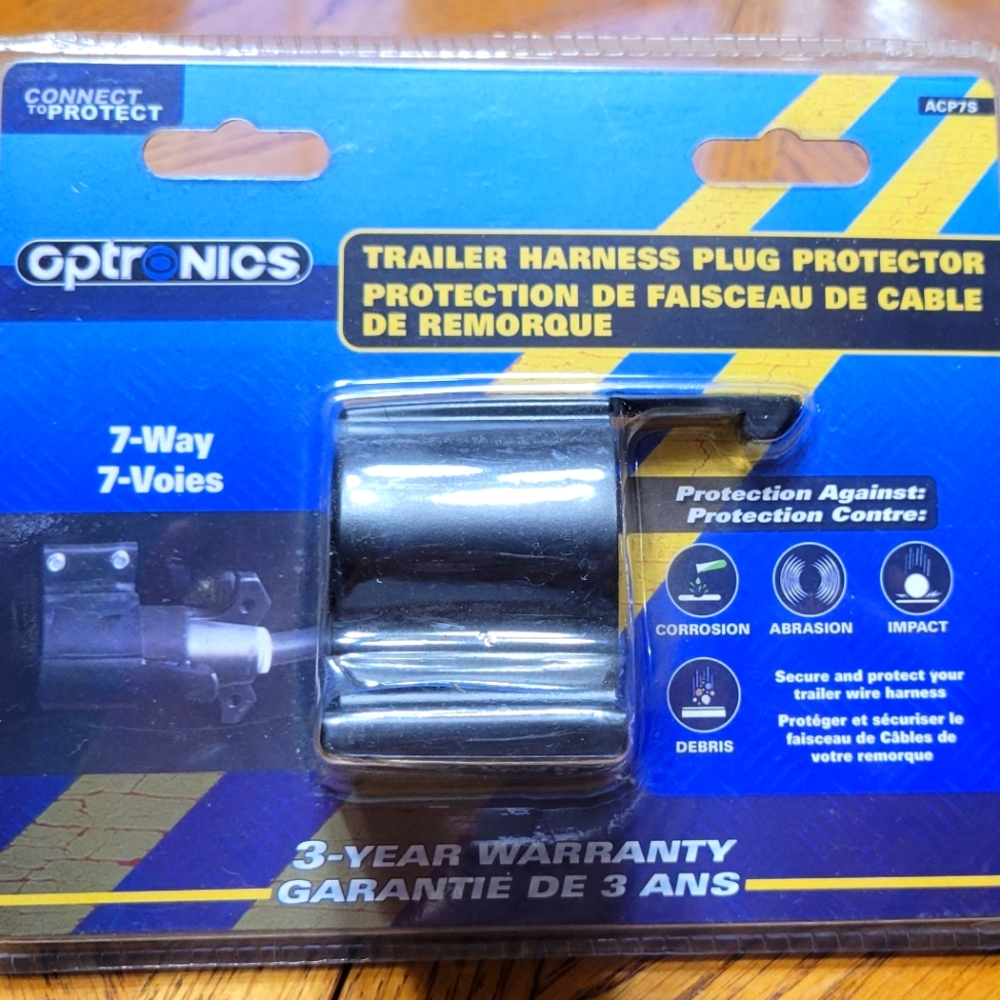 Optronics trailer harness plug protector